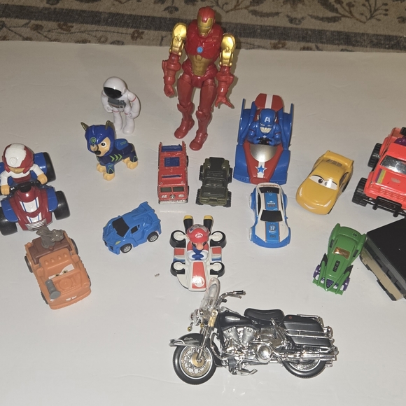 Other - Assorted Kids Toy Set Includes Iron Man, Paw Patrol,Mario Brother And More